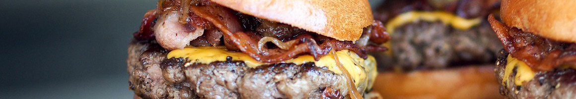 Eating Burger at Kincaid's restaurant in Arlington, TX.